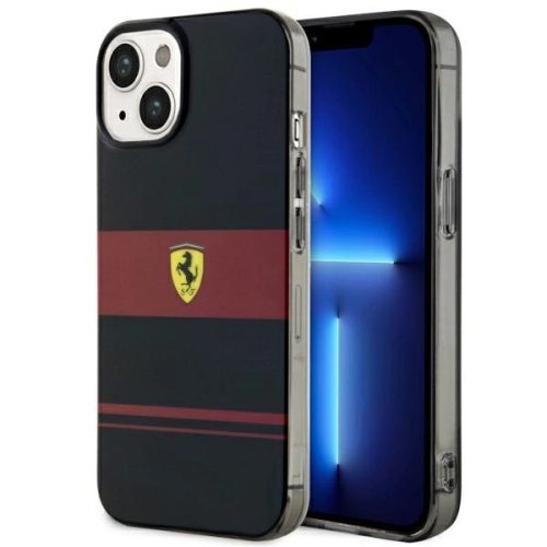 Ferrari FEHMP14SUCOK IMD Combi Magsafe iPhone 14 6.1", hátlap, tok, fekete