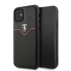   Ferrari iPhone 11 Off Track Victory (FEOVEHCN61BK) hátlap, tok, fekete