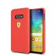 Ferrari Samsung Galaxy S10e Urban SF Silicone (FESSIHCS10LRE) hátlap, tok, piros