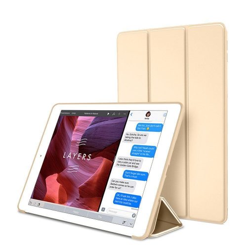 Tech-Protect Smartcase iPad Air 3 (2019) 10.5" oldalra nyíló okos tok, arany