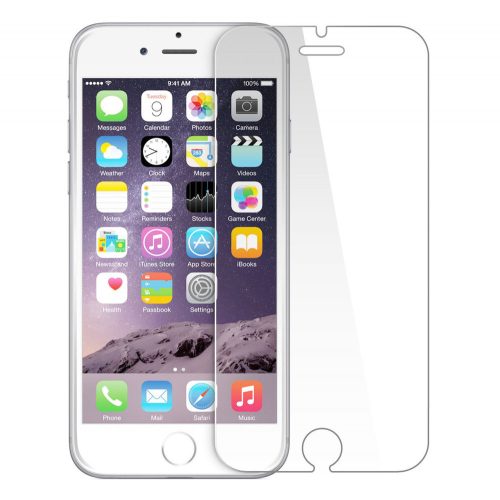 Forever iPhone 6 Plus/7 Plus/8 Plus kijelzővédő edzett üvegfólia (tempered glass) 9H keménységű (nem teljes kijelzős 2D sík üvegfólia), átlátszó