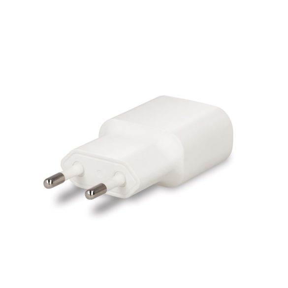 Forever TC-01 hálózati töltő adapter, 1 USB-A, 1A + iPhone lightning kábel, fehér