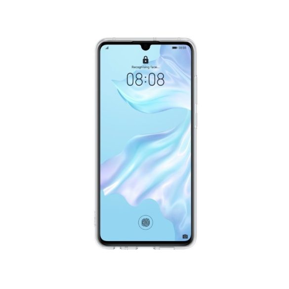 Huawei P30 Extra Slim 0.3mm szilikon hátlap, tok, átlátszó