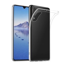   Huawei P30 Super Slim 0.5mm szilikon hátlap, tok, átlátszó