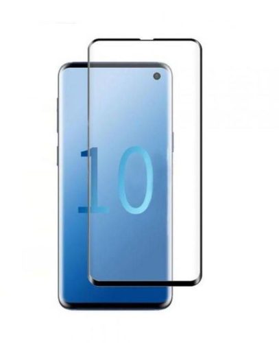 Forever Samsung Galaxy S10e 5D Full Glue edzett üvegfólia (tempered glass) 9H keménységű, fekete