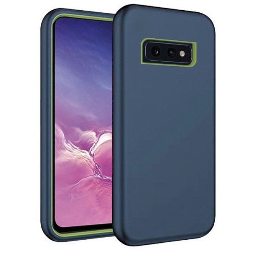 Defender Solid 3in1 Case Samsung Galaxy S10e ütésálló hátlap, tok, sötétkék