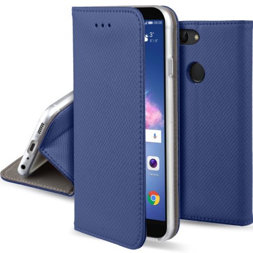 Smart Magnet Huawei Y5 (2019)/Honor 8S oldalra nyíló tok, kék