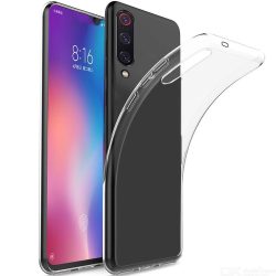   Xiaomi Mi 9 Extra Slim 0.3mm szilikon hátlap, tok, átlátszó