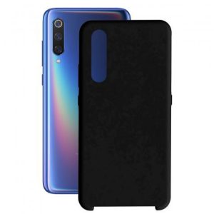 Xiaomi Mi 9 Soft Matt TPU szilikon tok, fekete