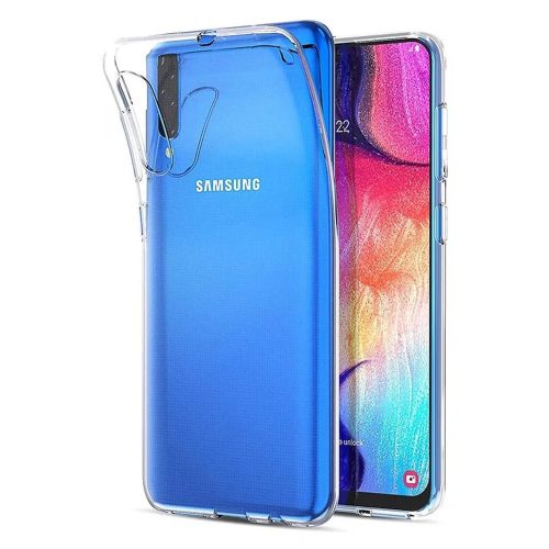 Samsung Galaxy A50/A30/A50s/A30s Slim case 1mm szilikon hátlap, tok, átlátszó