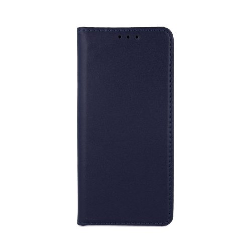 Genuine Leather Smart Pro Samsung Galaxy S10e eredeti bőr oldalra nyíló tok, sötétkék