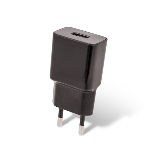 Setty hálózati töltő adapter 1xUSB 1A, fekete