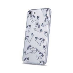   Ultra Trendy Unicorn Samsung Galaxy A20e hátlap, tok, unikornis mintás, átlátszó