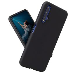   Huawei Nova 5T/Honor 20/Honor 20S Soft Matt TPU szilikon tok, fekete