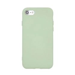   Silicone Case iPhone 7/8/SE (2020) szilikon hátlap, tok, világoszöld