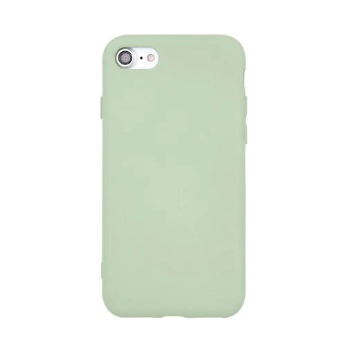 Silicone Case iPhone 7/8/SE (2020) szilikon hátlap, tok, világoszöld