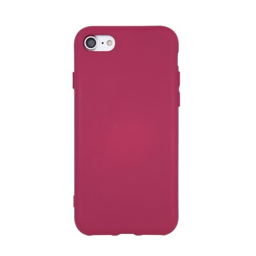 Silicone Case iPhone 7 Plus /8 Plus szilikon hátlap, tok, pink