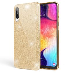 Glitter 3in1 Case Huawei P Smart Z hátlap, tok, arany