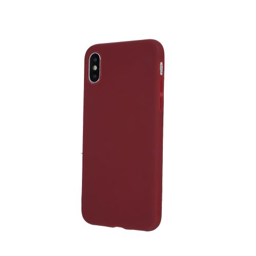 Samsung Galaxy A50/A30/A50s/A30s Matt TPU szilikon hátlap, tok, bordó