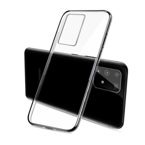 Samsung Galaxy S10 Lite/A91 Slim case 1 mm szilikon hátlap, tok, átlátszó