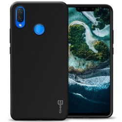   Silicone Case Huawei Nova 5T / Honor 20 szilikon hátlap tok, fekete