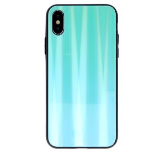 Aurora Glass Samsung Galaxy A41 hátlap, tok, menta zöld