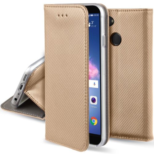 Smart Magnet Xiaomi Mi Note 10 Lite oldalra nyíló tok, arany