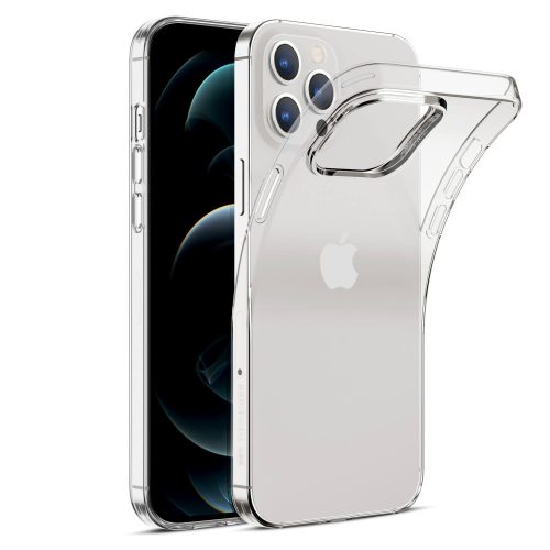 iPhone 12 Pro Max Slim case 1mm szilikon hátlap, tok, átlátszó