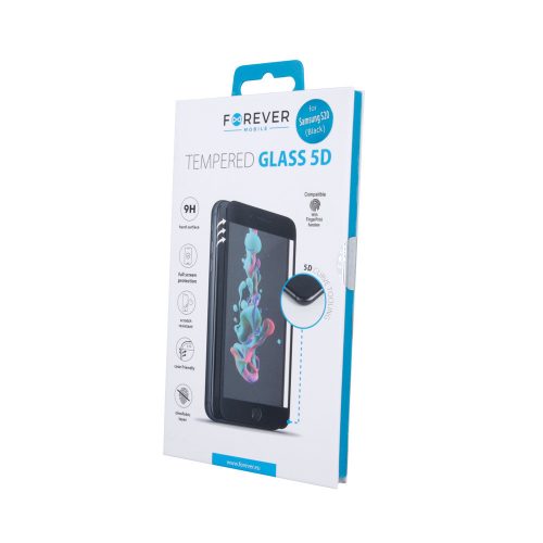 Samsung Galaxy S20 Ultra 5D Full Glue edzett üvegfólia (tempered glass) 9H keménységű, fekete