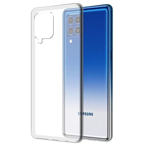 Samsung Galaxy A12/M12 Slim case 1mm szilikon hátlap, tok, átlátszó