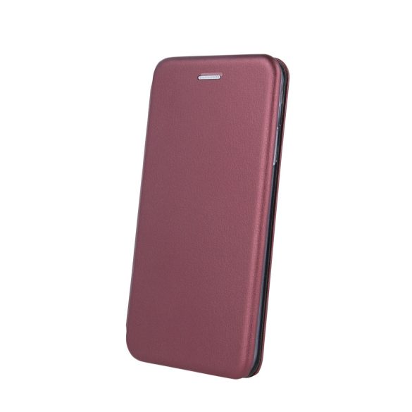 Smart Diva Xiaomi Redmi 9A/9AT/9i oldalra nyíló tok, burgundy