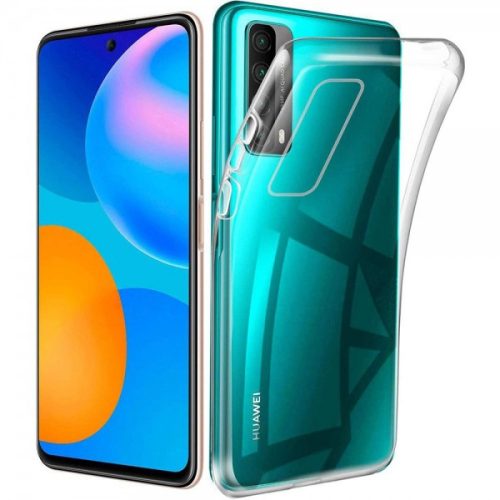 Huawei P Smart (2021)/Y7a Slim case 1mm szilikon hátlap, tok, átlátszó