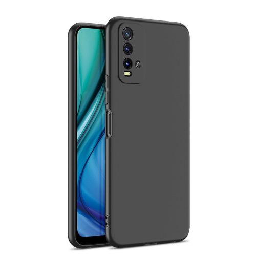 Xiaomi Redmi 9T/9 Power/Note 9 4G/Poco M3 Matt TPU szilikon hátlap, tok, fekete