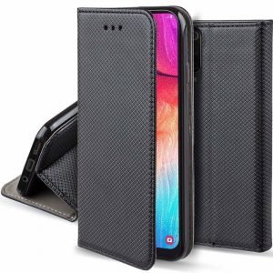 Smart Magnet Xiaomi Mi 11i/Poco F3/F3 Pro/Redmi K40/K40 Pro oldalra nyíló tok, fekete