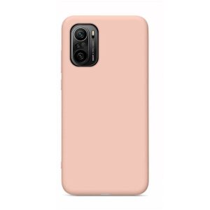 Xiaomi Mi 11i/Poco F3/F3 Pro/Redmi K40/K40 Pro Matt TPU szilikon tok, rózsaszín