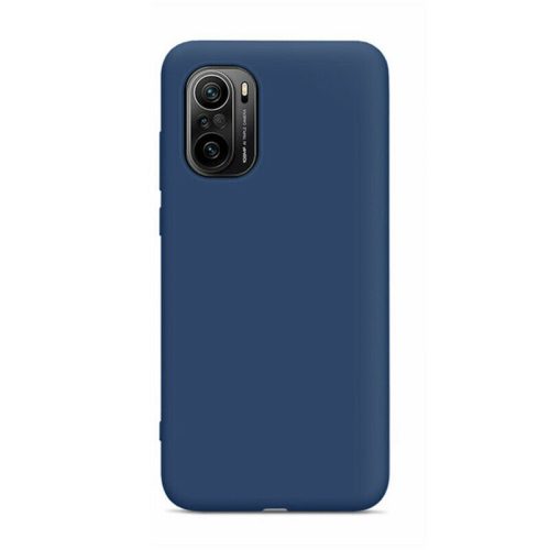 Silicone case Xiaomi Mi 11i/Poco F3/F3 Pro/Redmi K40/K40 Pro hátlap, tok, sötétkék