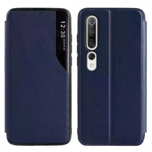 Eco Leather View Case 2 Xiaomi Redmi 9C oldalra nyíló tok, sötétkék