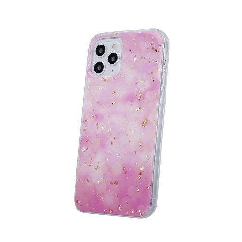 Gold Glam Pink Case Samsung Galaxy A52 4G/A52 5G/A52s 5G hátlap, tok, rózsaszín