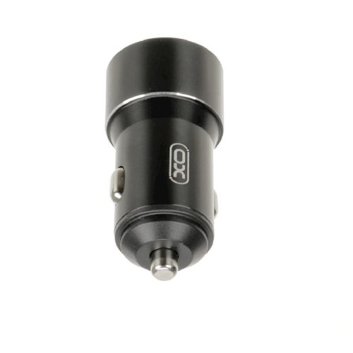 XO CC30 Car Charger autós szivargyújtó töltő, 2XUSB-A, 2.4A, fekete