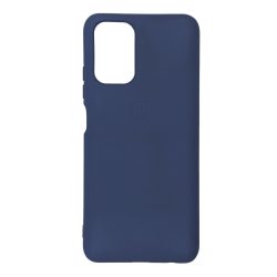 Silicone case Xiaomi Redmi 10 hátlap, tok, sötétkék