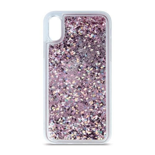 Liquid Sparkle iPhone 13 Mini 5,4" hátlap, tok, lila