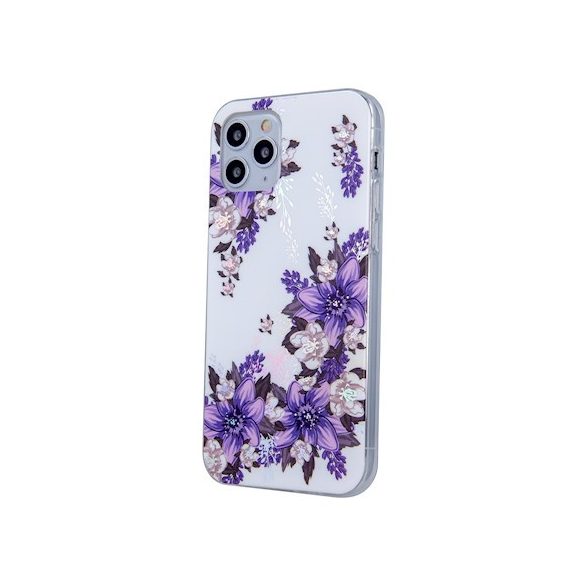 Ultra Trendy Flowers 3 Samsung Galaxy A52 4G/A52 5G/A52s 5G hátlap, tok, mintás, színes