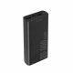 Forever SPF-02 Power Bank PD+QC hordozható külső akkumulátor, 2xUSB-A/1xUSB-C 20000 mAh, 18W, fekete