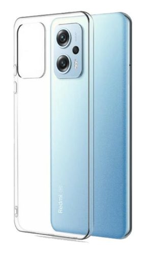 Xiaomi Redmi Note 12 Pro 5G Slim case 1mm szilikon hátlap, tok, átlátszó