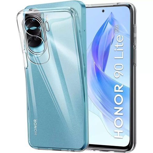 Honor 90 Lite 5G Slim case 2mm szilikon hátlap, tok, átlátszó