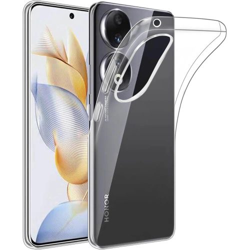 Honor 90 5G Slim case 1mm szilikon hátlap, tok, átlátszó