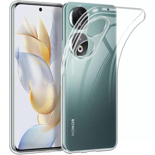 Honor 90 5G Slim case 2mm szilikon hátlap, tok, átlátszó