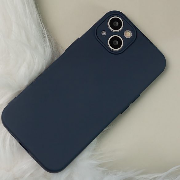 Silicone Case Samsung Galaxy A25 5G hátlap, tok, sötétkék