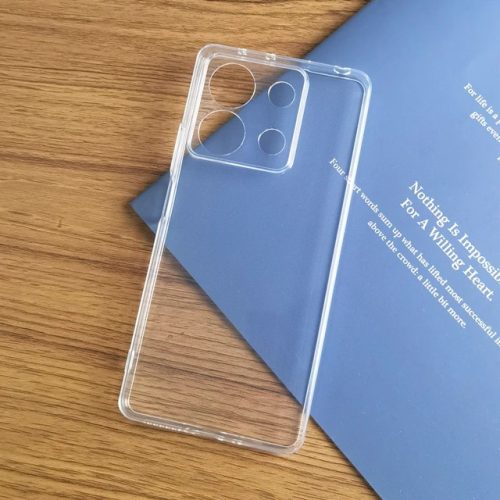 Xiaomi Redmi Note 13 Pro Plus 5G Slim case 1mm szilikon hátlap, tok, átlátszó