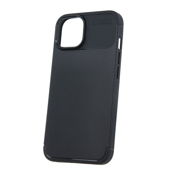 Carbon Premium Case iPhone 11 hátlap, tok, fekete